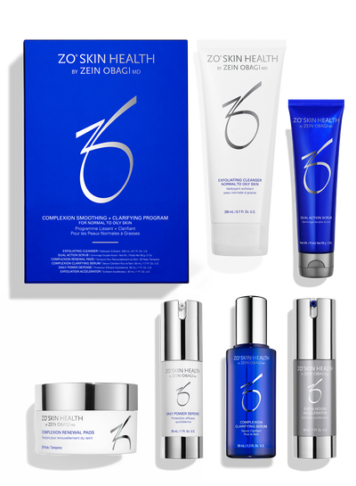 ZO Skin Health Complexion Smoothing + Clarifying Program available at LuXe Concierge Aesthetics in Davie FL