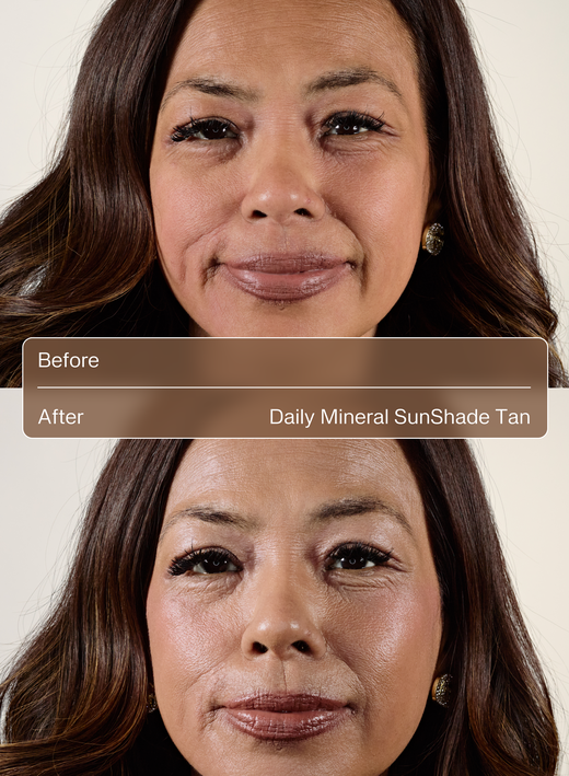 Daily Mineral Sunshade SunShade Tan Before After 2 image number 7