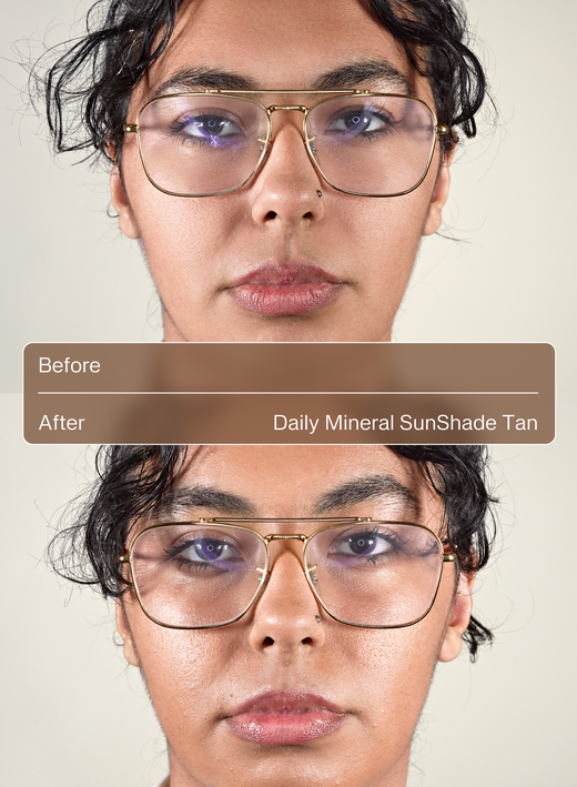 Daily Mineral Sunshade SunShade Tan Before After 3 image number 8