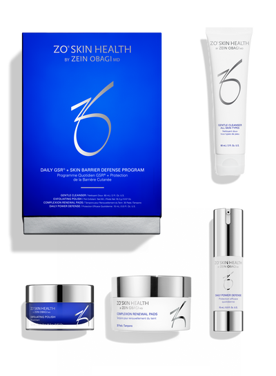 ZO Skin Health Daily GSR + Skin Barrier Defense Program available at LuXe Concierge Aesthetics in Davie FL
