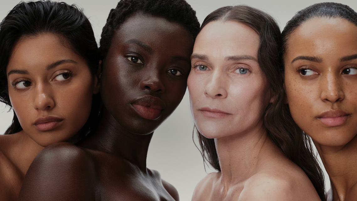 4 models representing the spf campaign