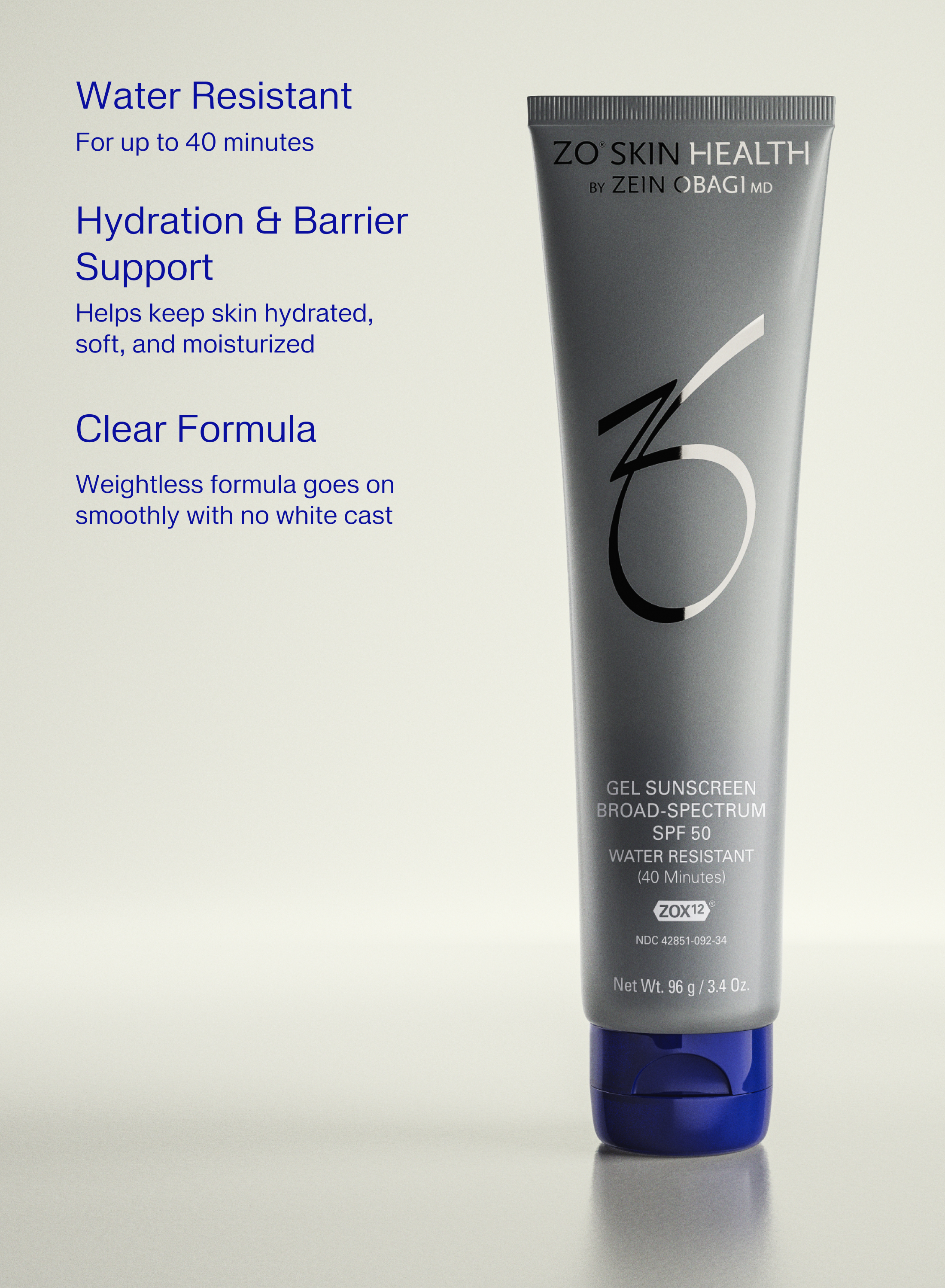 Gel Sunscreen Broad-Spectrum SPF 50