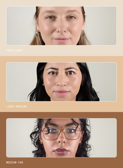 SheerFluidTint Fair Light Shade Comparison image number 5