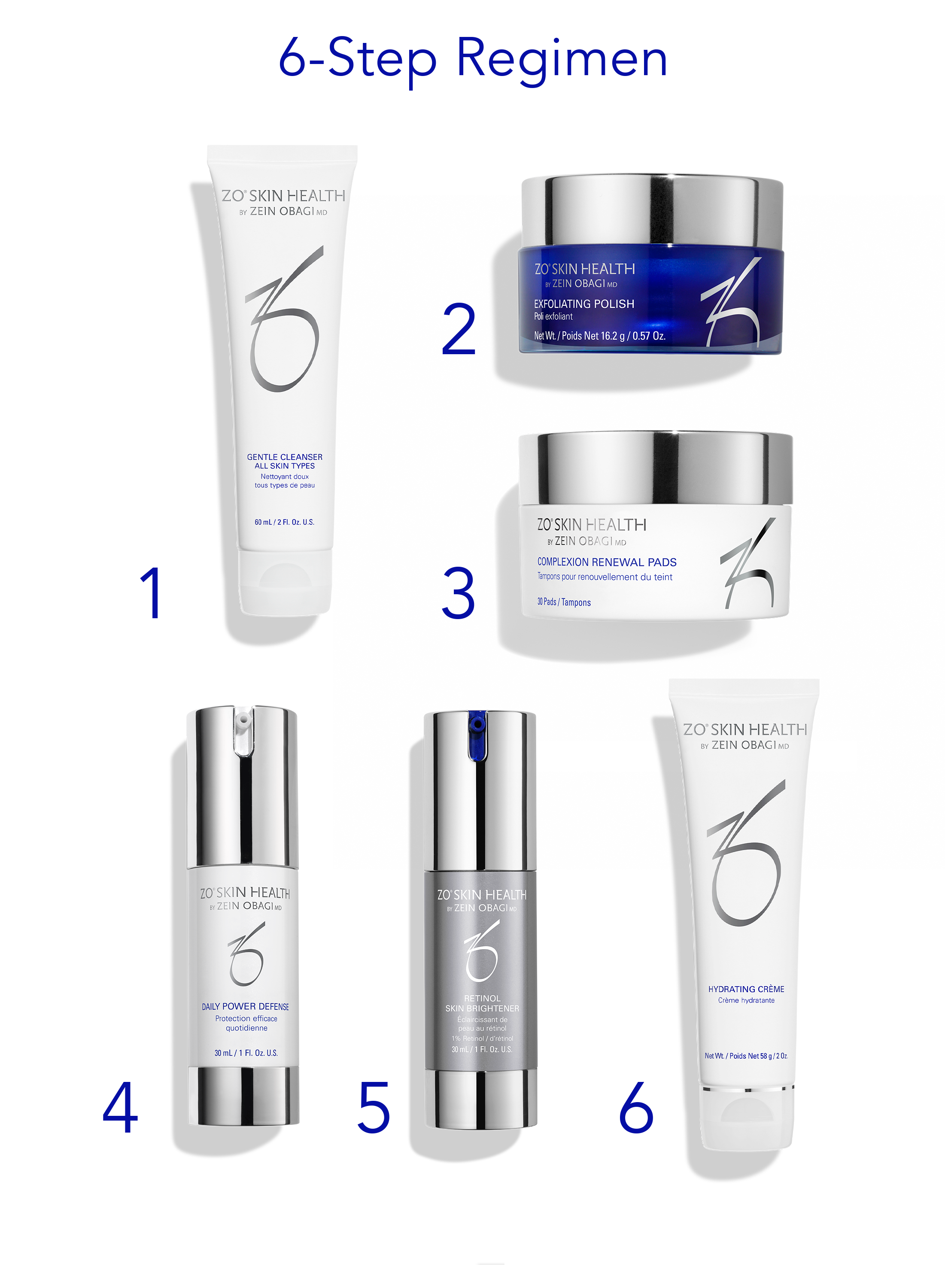 Skin Brightening Evening + Brightening High Potency Retinol Program
